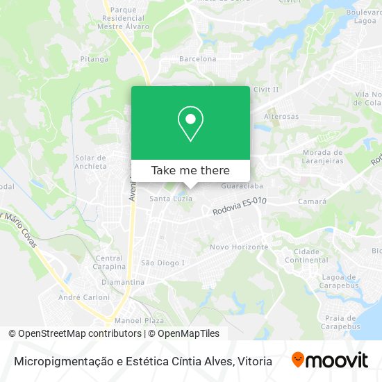Micropigmentação e Estética Cíntia Alves map
