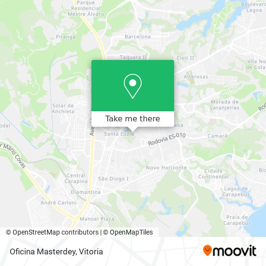 Oficina Masterdey map