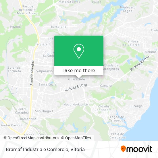 Bramaf Industria e Comercio map