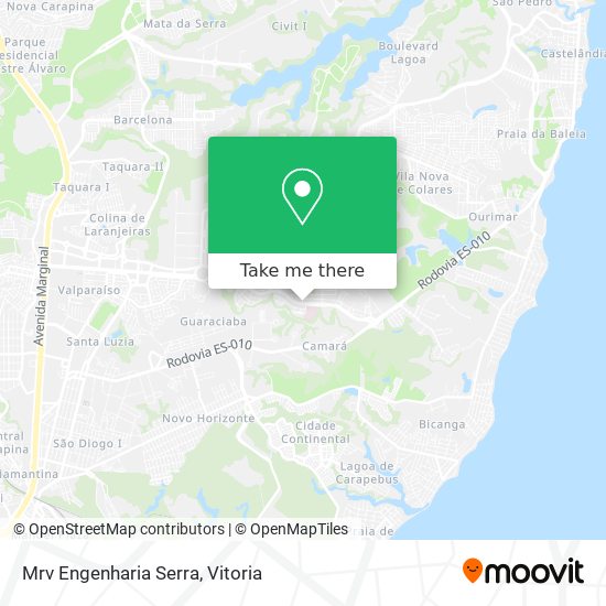 Mrv Engenharia Serra map