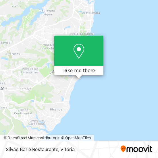 Silva's Bar e Restaurante map