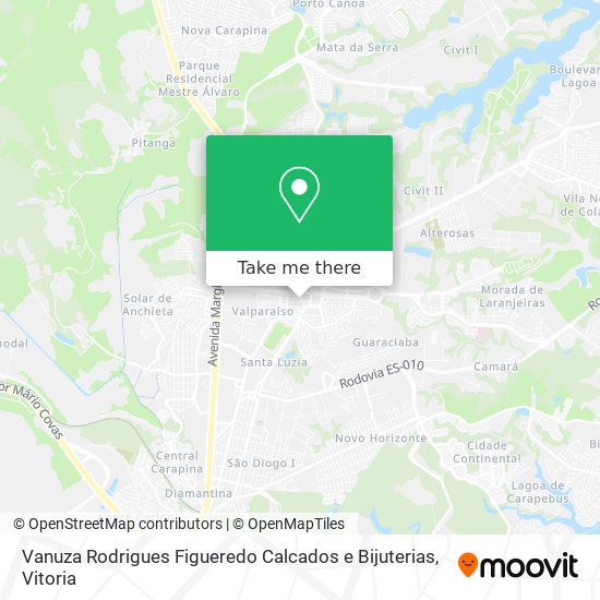 Vanuza Rodrigues Figueredo Calcados e Bijuterias map