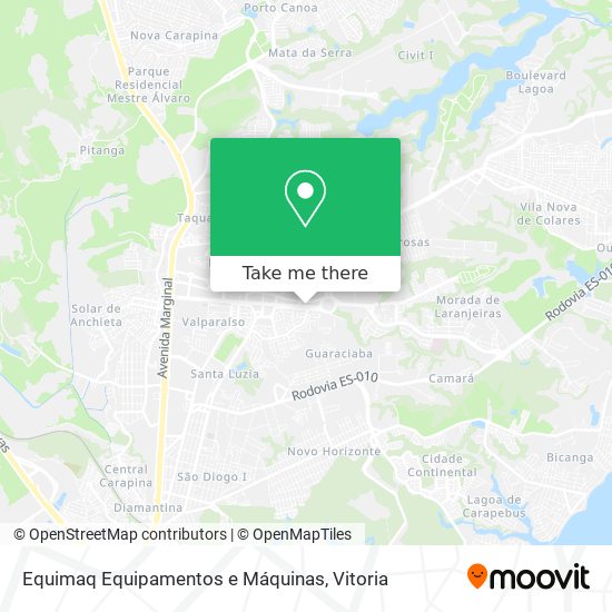 Equimaq Equipamentos e Máquinas map