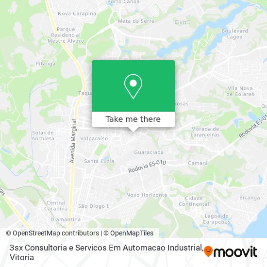 3sx Consultoria e Servicos Em Automacao Industrial map