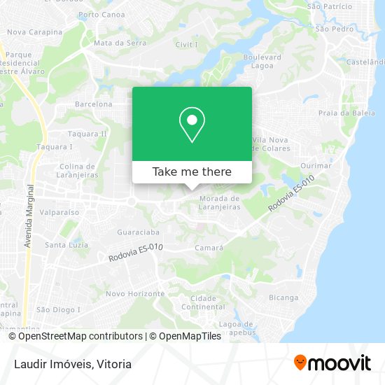 Laudir Imóveis map