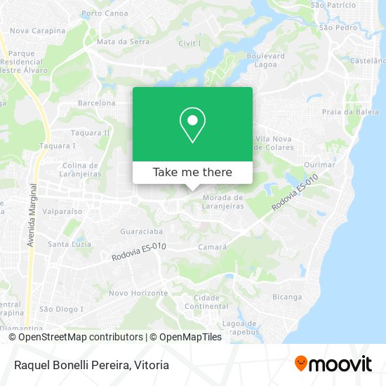 Raquel Bonelli Pereira map