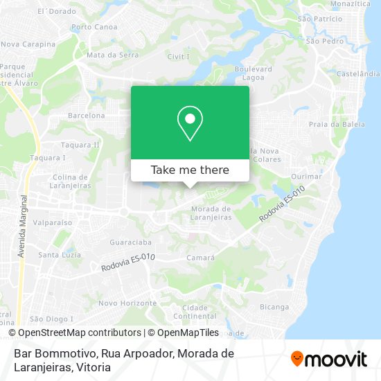 Bar Bommotivo, Rua Arpoador, Morada de Laranjeiras map
