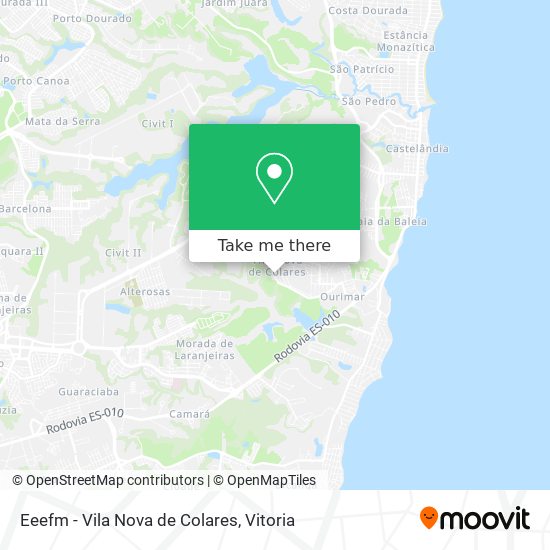 Eeefm - Vila Nova de Colares map