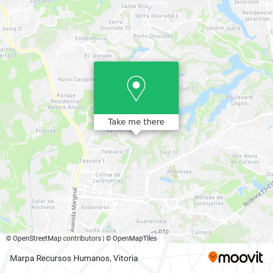 Marpa Recursos Humanos map
