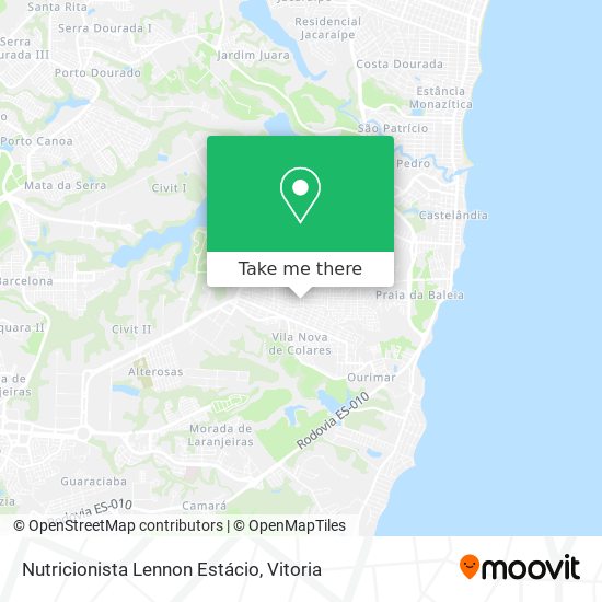 Nutricionista Lennon Estácio map