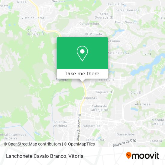 Lanchonete Cavalo Branco map
