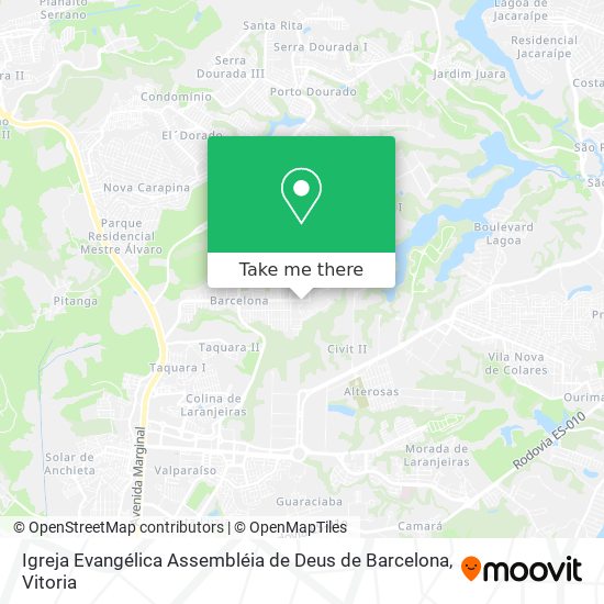 Igreja Evangélica Assembléia de Deus de Barcelona map
