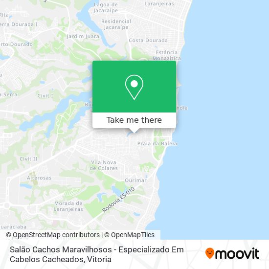 Salão Cachos Maravilhosos - Especializado Em Cabelos Cacheados map