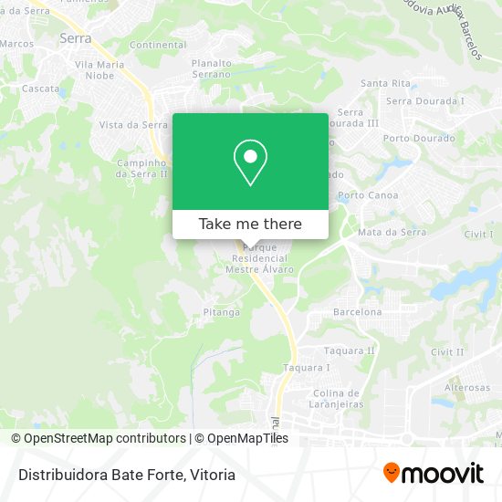 Distribuidora Bate Forte map