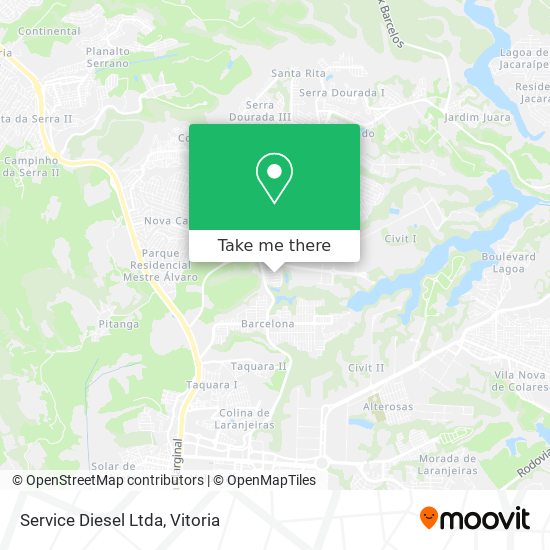 Service Diesel Ltda map