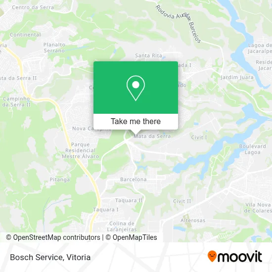 Bosch Service map