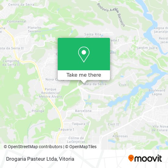 Drogaria Pasteur Ltda map