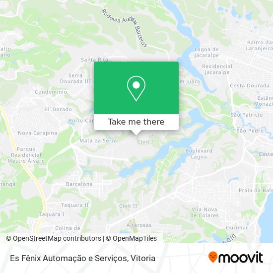 Es Fênix Automação e Serviços map