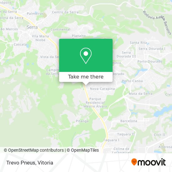 Trevo Pneus map