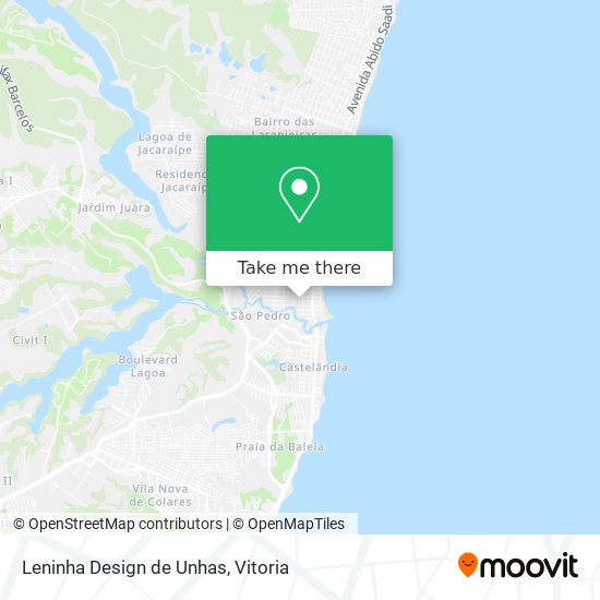 Leninha Design de Unhas map