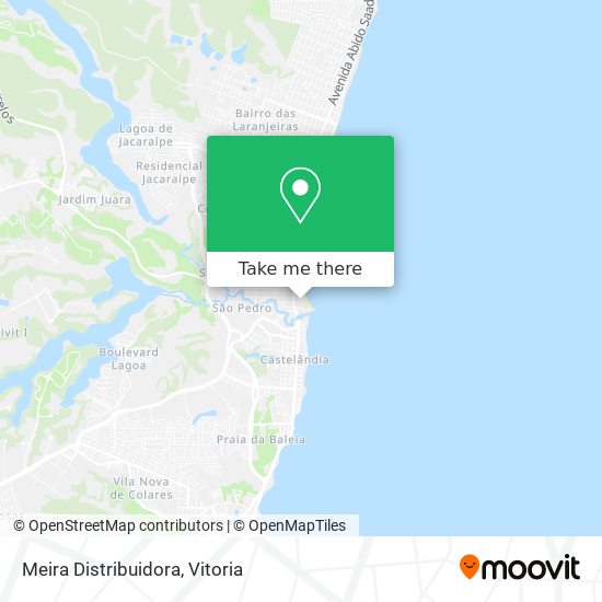 Meira Distribuidora map