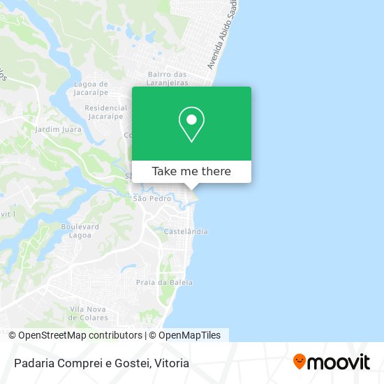 Padaria Comprei e Gostei map