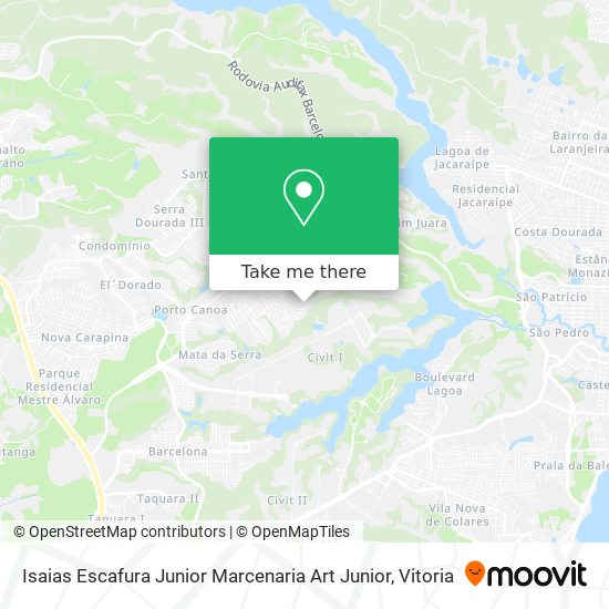 Isaias Escafura Junior Marcenaria Art Junior map