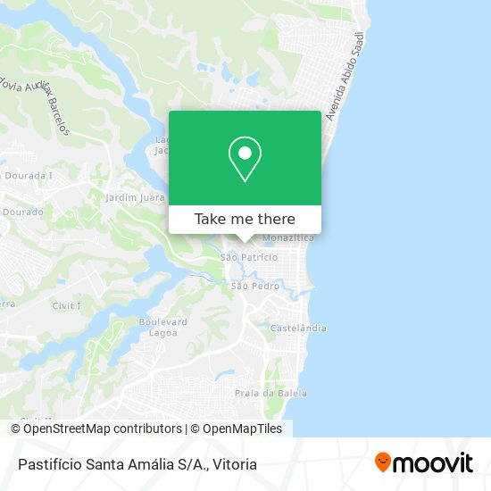 Pastifício Santa Amália S/A. map