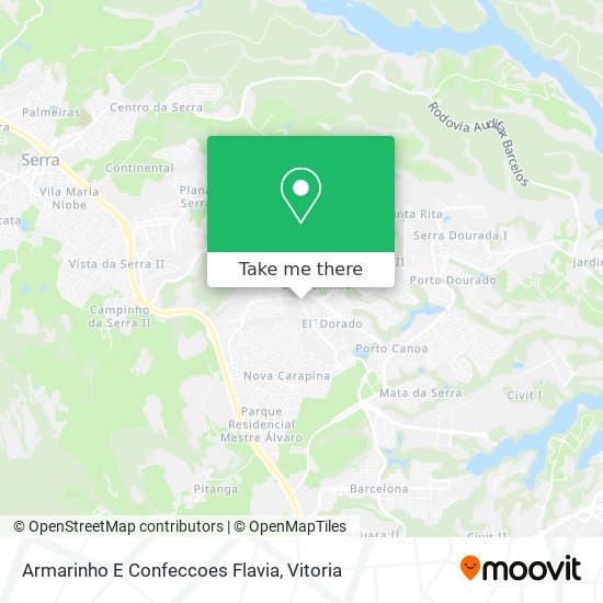 Armarinho E Confeccoes Flavia map