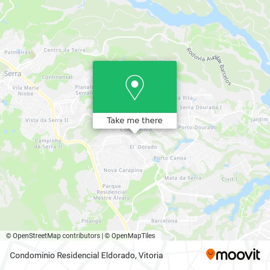 Condominio Residencial Eldorado map