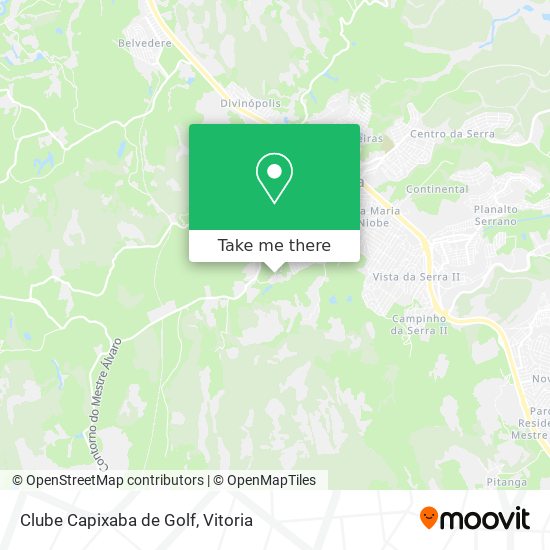 Clube Capixaba de Golf map