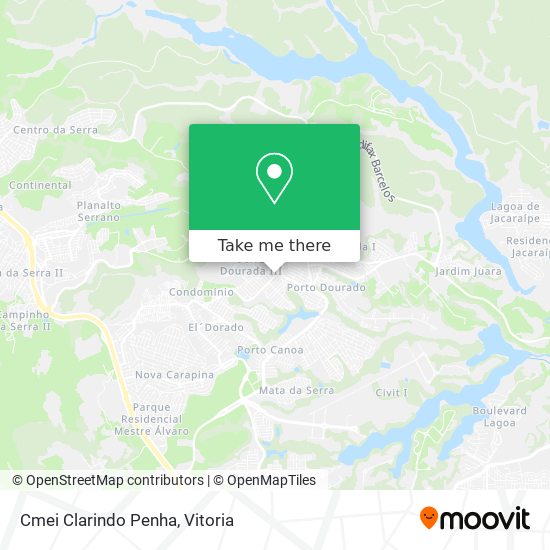 Cmei Clarindo Penha map