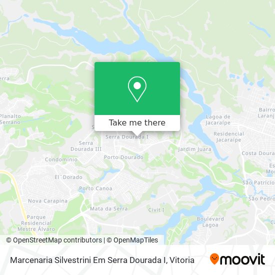 Marcenaria Silvestrini Em Serra Dourada I map