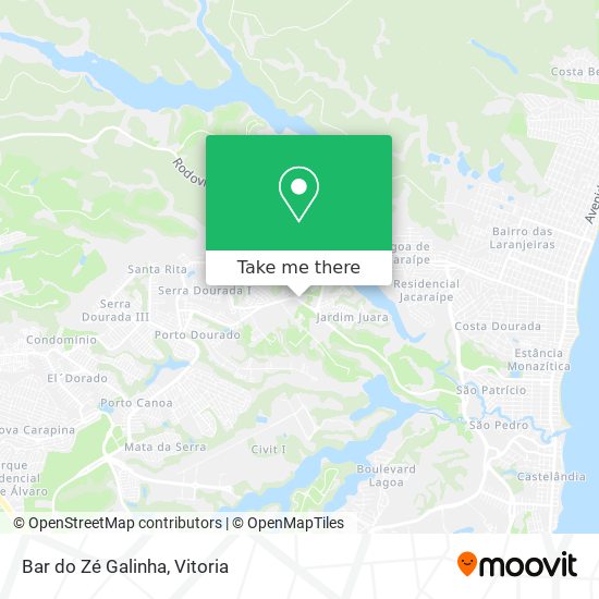 Bar do Zé Galinha map
