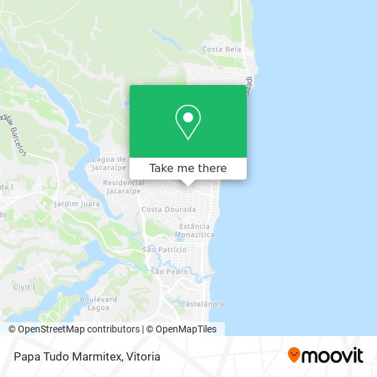 Papa Tudo Marmitex map