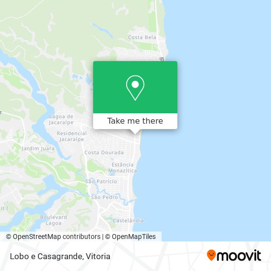 Lobo e Casagrande map