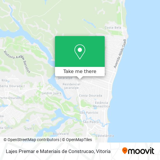 Lajes Premar e Materiais de Construcao map