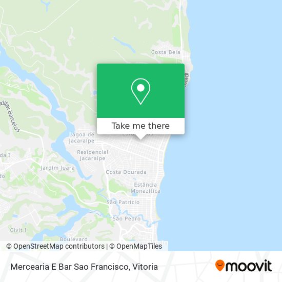 Mercearia E Bar Sao Francisco map