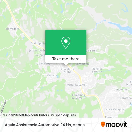 Aguia Assistencia Automotiva 24 Hs map