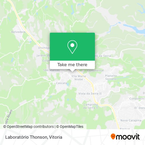 Laboratório Thonson map