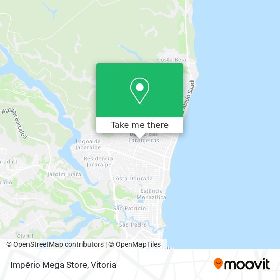 Império Mega Store map