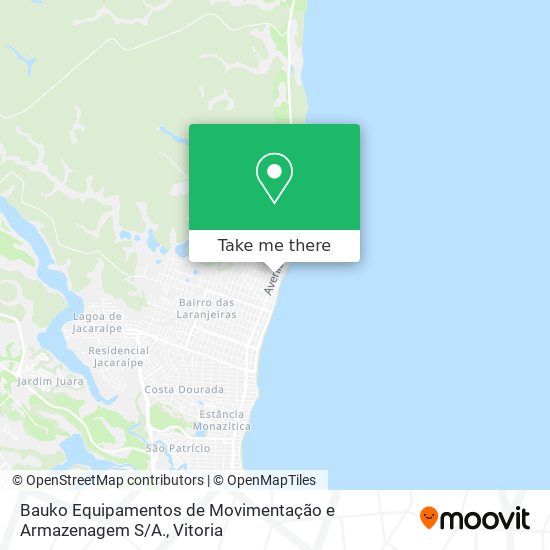 Bauko Equipamentos de Movimentação e Armazenagem S / A. map