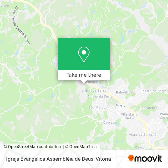 Igreja Evangélica Assembléia de Deus map