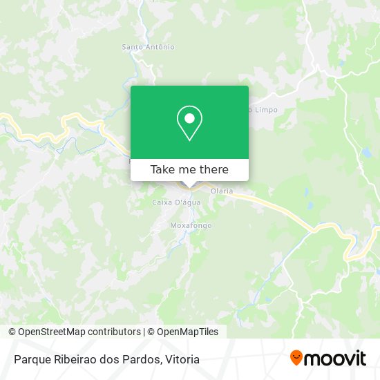 Parque Ribeirao dos Pardos map