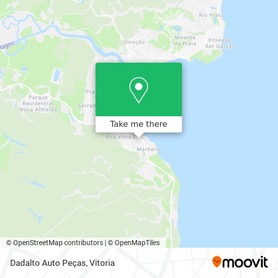 Dadalto Auto Peças map