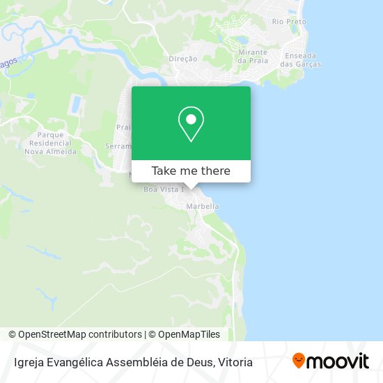Igreja Evangélica Assembléia de Deus map