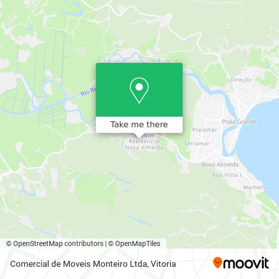 Comercial de Moveis Monteiro Ltda map