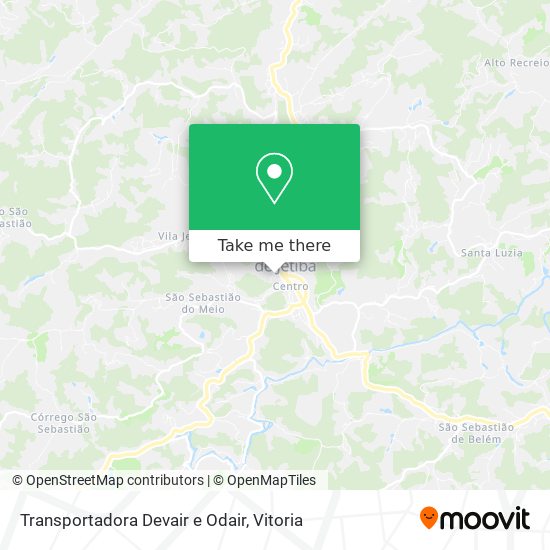 Transportadora Devair e Odair map