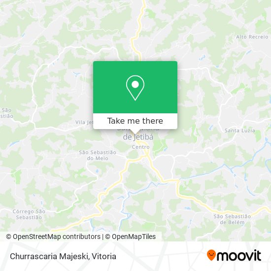 Churrascaria Majeski map