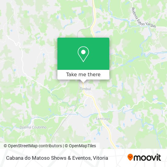 Cabana do Matoso Shows & Eventos map